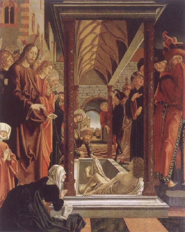 PACHER, Michael Resurrection of Lazarus China oil painting art